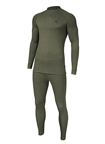 ROUGH RADICAL warme Funktionsunterwäsche Set oliv Jäger Thermowäsche HUNTER (XL, khaki)