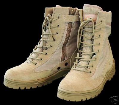 BW Afghanistan Wüstenstiefel mit Schnellverschluss, Gr.42 42