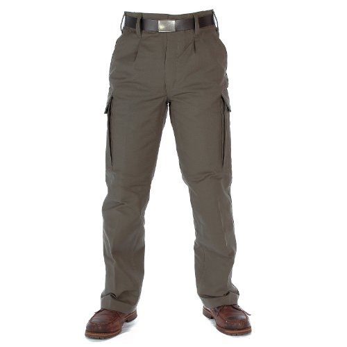 Leo Köhler Bundeswehrhose Feldhose gefüttert, oliv, BW 12 (Ziv. Gr. 98)