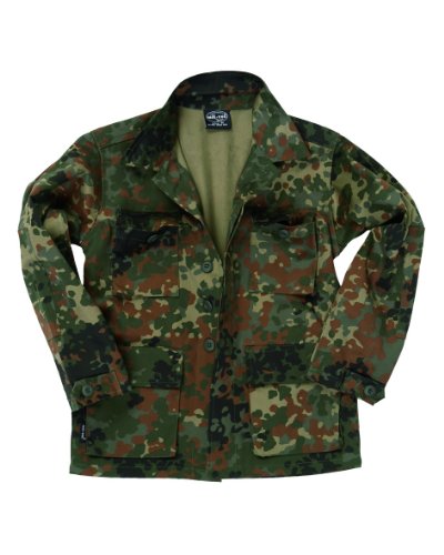 US BDU Jacke Kids flecktarn, Größe:140 (M)