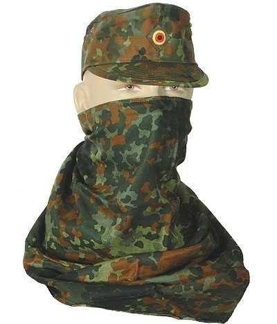 Bw Dreieckstuch Orig.Flecktarn