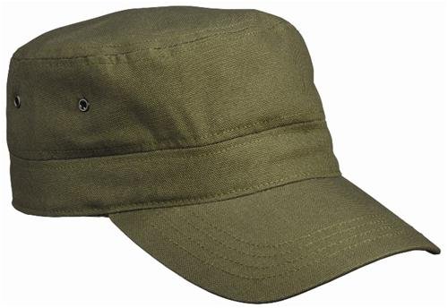 Army Military Cap im Kuba Castro Look in Oliv OLIV