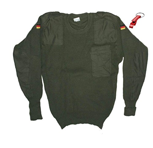 ORIGINAL BUNDESWEHR PULLOVER NACH TL kein Import ! + AOS-Outdoor® Schlüsselanhänger /48