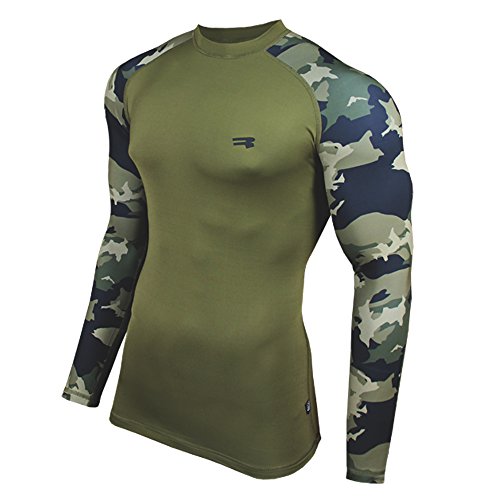 ROUGH RADICAL langarm Funktionsshirt Militär FURIOUS ARMY (M, khaki)