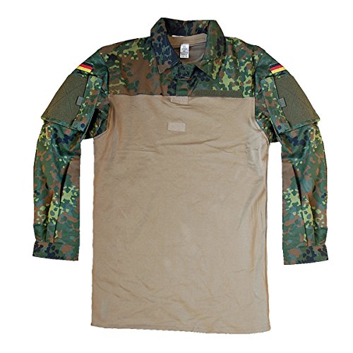 Leo Köhler Combat Shirt, flecktarn 5-Farben-Tarn, Gr. 50/52