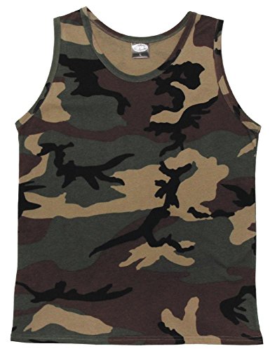 US Tarn Tank-Top, woodland, Größe XL