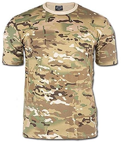 Mil-Tec T-Shirt Tarn, multitarn (L)