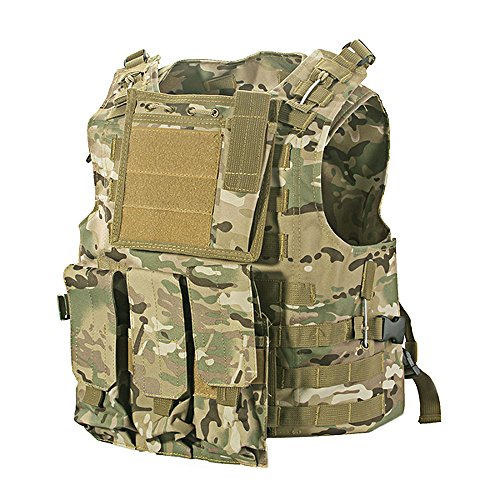 TOMOUNT CARCHET MOLLE Einsatzweste Taktische Weste Kampfmittelweste Modular Combat V…