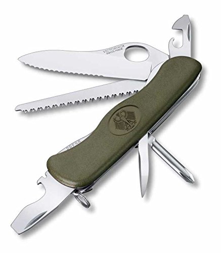 Victorinox Soldatenmesser mit deutschem Wappen, 10 Funktionen